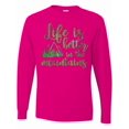 thumbnail image 1 of Inktastic Life's Better Mountains Long Sleeve T-Shirt, 1 of 5