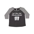 thumbnail image 1 of Inktastic Life's Better Polka Music Women's Plus Size T-Shirt, 1 of 5