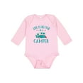 thumbnail image 1 of Inktastic Life's Better in a Camper Girls Long Sleeve Baby Bodysuit, 1 of 5