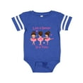 thumbnail image 1 of Inktastic Life's Better in a Tutu KS Girls Baby Bodysuit, 1 of 5