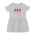 thumbnail image 1 of Inktastic Life's Better in a Tutu Ks Girls Toddler Dress, 1 of 5