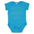 thumbnail image 1 of Inktastic Life's Better on a Bicycle Girls Baby Bodysuit, 1 of 5