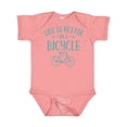 thumbnail image 1 of Inktastic Life's Better on a Bicycle Girls Baby Bodysuit, 1 of 5
