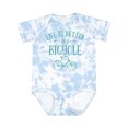 thumbnail image 1 of Inktastic Life's Better on a Bicycle Girls Baby Bodysuit, 1 of 5