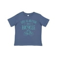 thumbnail image 1 of Inktastic Life's Better on a Bicycle Girls Baby T-Shirt, 1 of 5