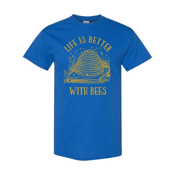 Inktastic Life's Better with Bees T-Shirt