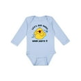 thumbnail image 1 of Inktastic Life's Ducky 1st Birthday Boys or Girls Long Sleeve Baby Bodysuit, 1 of 5