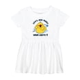 thumbnail image 1 of Inktastic Life's Ducky 1st Birthday Girls Baby Dress, 1 of 5