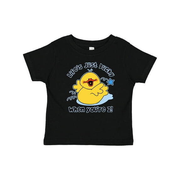 Inktastic Life's Ducky 2nd Birthday Boys or Girls Baby T-Shirt
