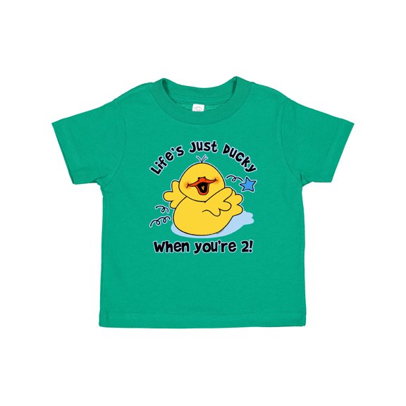 Inktastic Life's Ducky 2nd Birthday Boys or Girls Baby T-Shirt