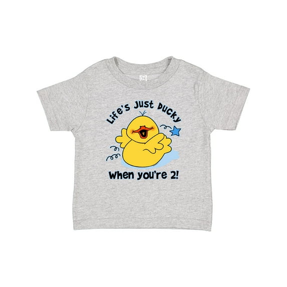 Inktastic Life's Ducky 2nd Birthday Boys or Girls Baby T-Shirt