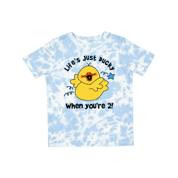 Inktastic Life's Ducky 2nd Birthday Boys or Girls Toddler T-Shirt