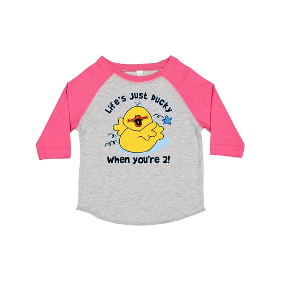 Inktastic Life's Ducky 2nd Birthday Boys or Girls Toddler T-Shirt