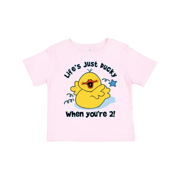 Inktastic Life's Ducky 2nd Birthday Boys or Girls Toddler T-Shirt
