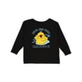 thumbnail image 1 of Inktastic Life's Ducky 3rd Birthday Boys or Girls Long Sleeve Toddler T-Shirt, 1 of 5