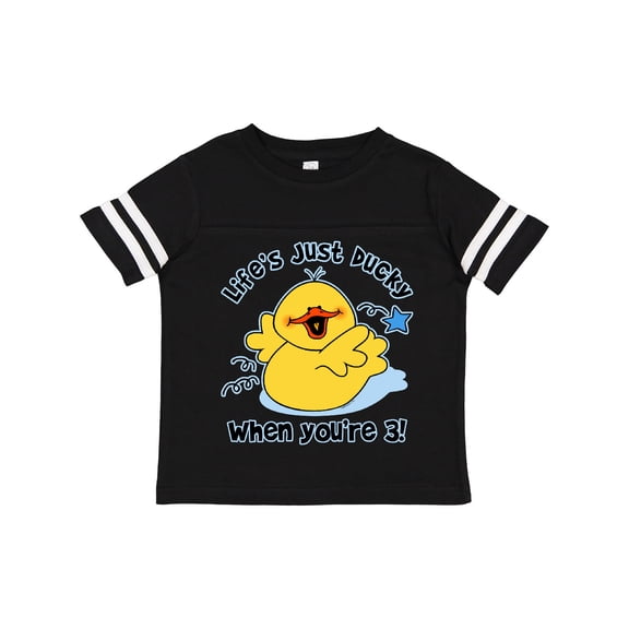 Inktastic Life's Ducky 3rd Birthday Boys or Girls Toddler T-Shirt