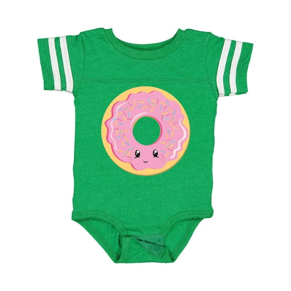 Inktastic Light Pink Donut Boys or Girls Baby Bodysuit