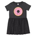 thumbnail image 1 of Inktastic Light Pink Donut Girls Toddler Dress, 1 of 5