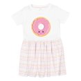 thumbnail image 1 of Inktastic Light Pink Donut Girls Toddler Dress, 1 of 5