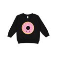 thumbnail image 1 of Inktastic Light Pink Donut Toddler Sweatshirt, 1 of 4