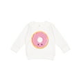 thumbnail image 1 of Inktastic Light Pink Donut Toddler Sweatshirt, 1 of 4