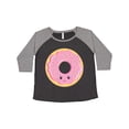 thumbnail image 1 of Inktastic Light Pink Donut Women's Plus Size T-Shirt, 1 of 5