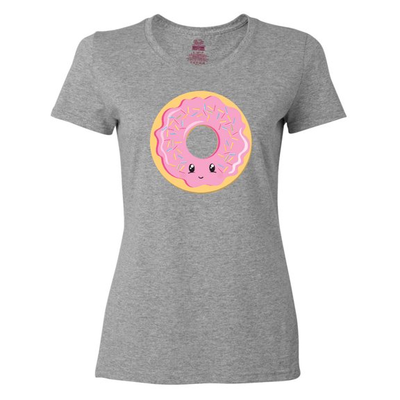 Inktastic Light Pink Donut Women's T-Shirt