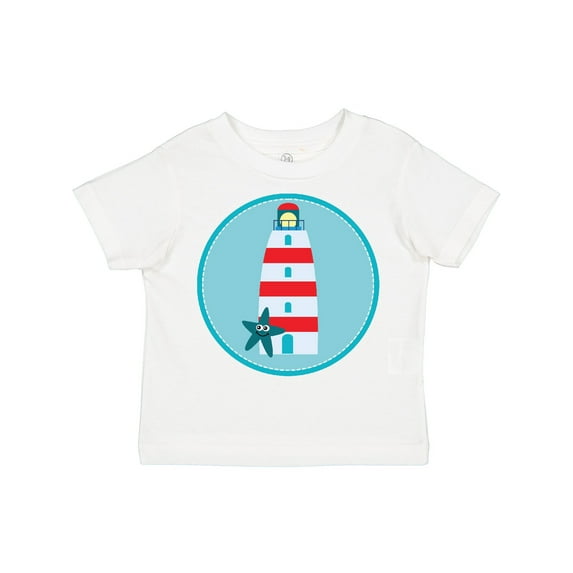 Inktastic Lighthouse Nautical Beach Boys or Girls Toddler T-Shirt