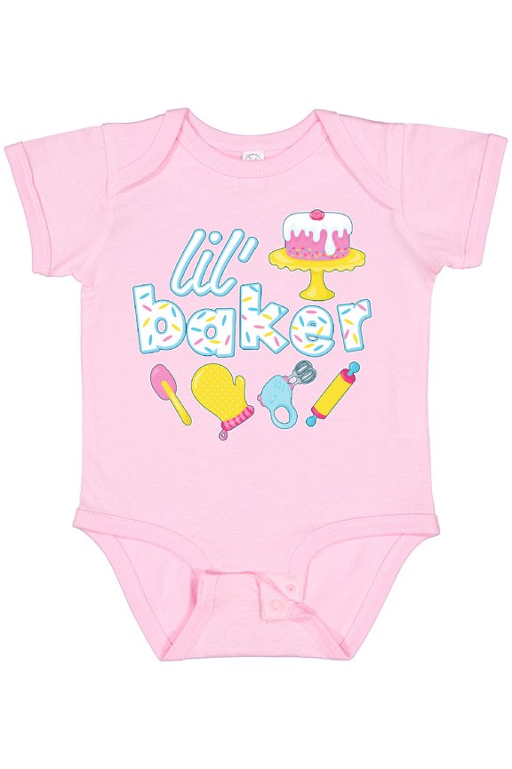 Lil' Baker Icing and Cake Boys or Girls Baby Bodysuit