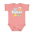 thumbnail image 1 of Inktastic Lil' Baker Icing and Cake Boys or Girls Baby Bodysuit, 1 of 5