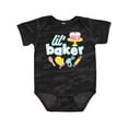 thumbnail image 1 of Inktastic Lil' Baker Icing and Cake Boys or Girls Baby Bodysuit, 1 of 5