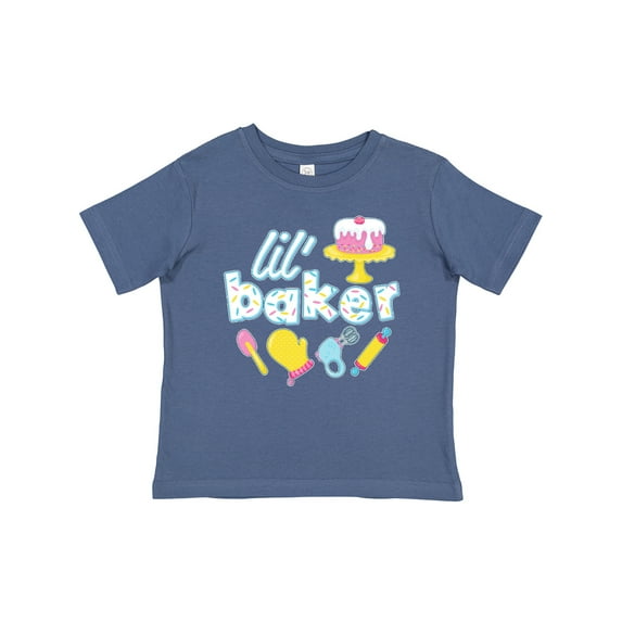 Inktastic Lil' Baker Icing and Cake Boys or Girls Baby T-Shirt