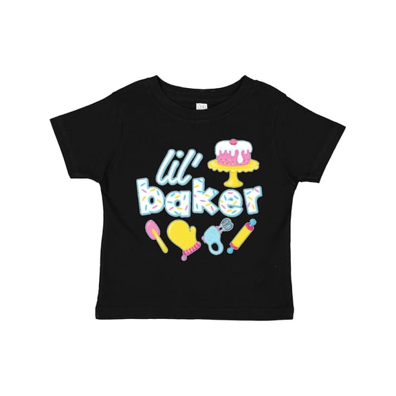 Inktastic Lil' Baker Icing and Cake Boys or Girls Toddler T-Shirt