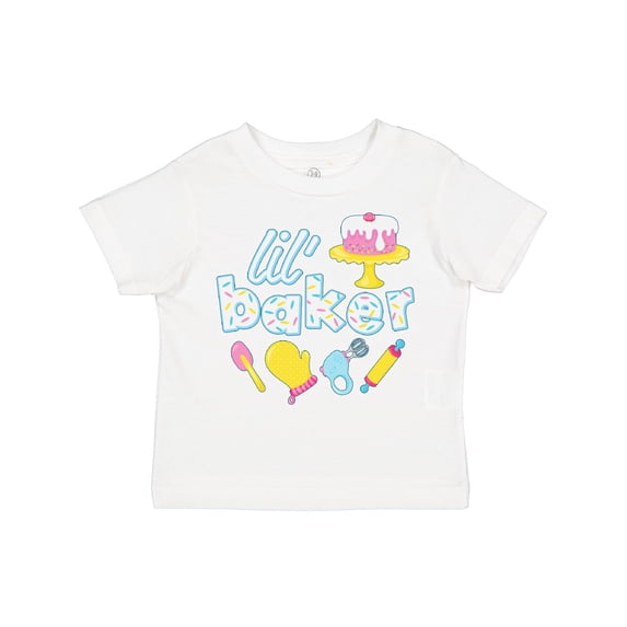 Inktastic Lil' Baker Icing and Cake Boys or Girls Toddler T-Shirt