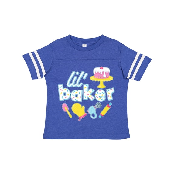 Inktastic Lil' Baker Icing and Cake Boys or Girls Toddler T-Shirt