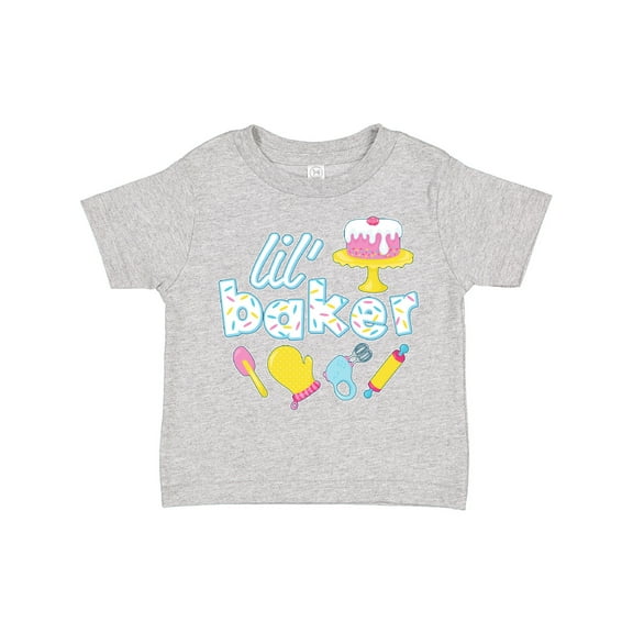 Inktastic Lil' Baker Icing and Cake Boys or Girls Toddler T-Shirt