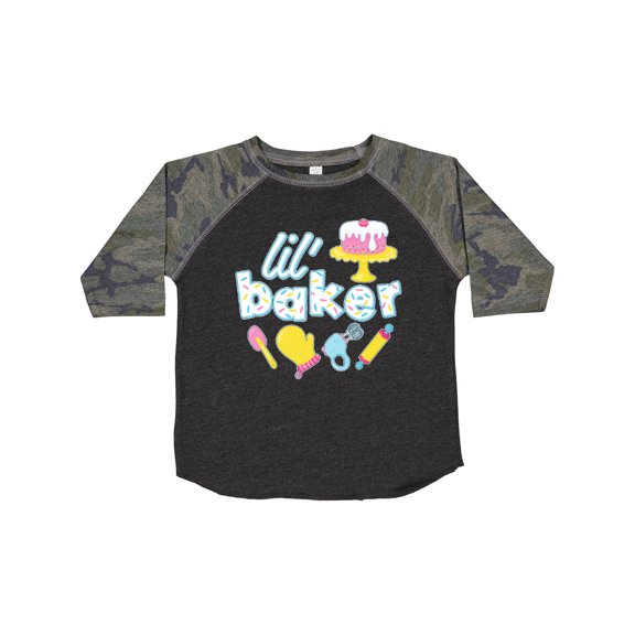 Inktastic Lil' Baker Icing and Cake Boys or Girls Toddler T-Shirt