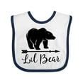 thumbnail image 1 of Inktastic Lil Bear Boys Cute Baby Boys Baby Bib, 1 of 4