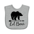 thumbnail image 1 of Inktastic Lil Bear Boys Cute Baby Boys Baby Bib, 1 of 4