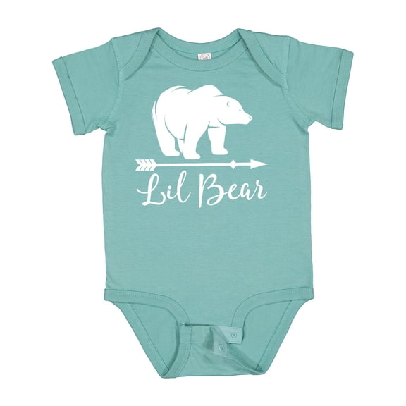Inktastic Lil Bear Boys Cute Baby Boys Baby Bodysuit