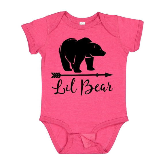 Inktastic Lil Bear Boys Cute Baby Boys Baby Bodysuit