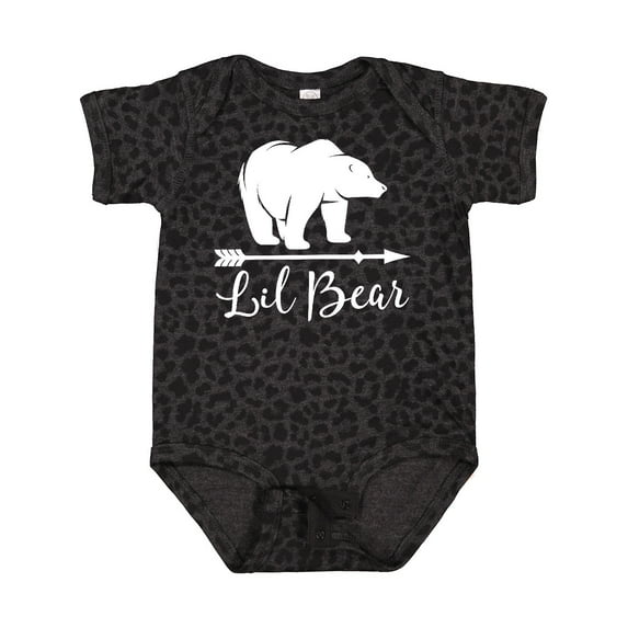 Inktastic Lil Bear Boys Cute Baby Boys Baby Bodysuit