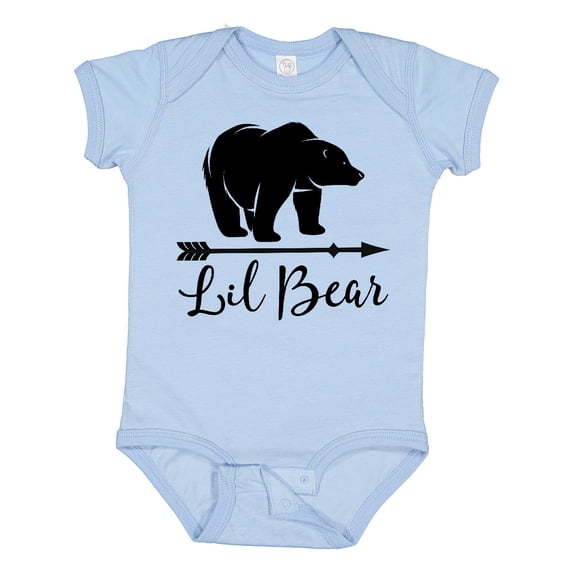 Inktastic Lil Bear Boys Cute Baby Boys Baby Bodysuit