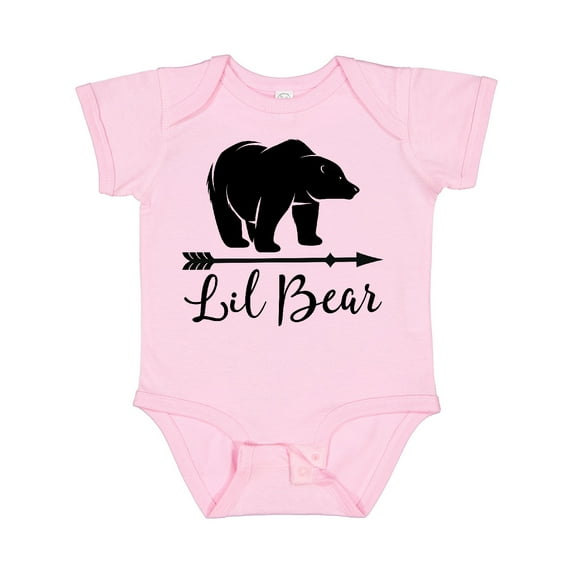 Inktastic Lil Bear Boys Cute Baby Boys Baby Bodysuit