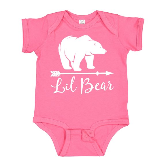 Inktastic Lil Bear Boys Cute Baby Boys Baby Bodysuit