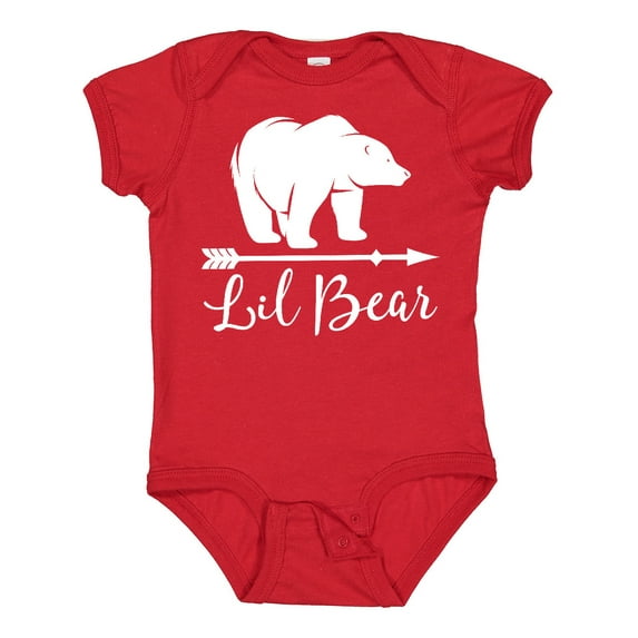 Inktastic Lil Bear Boys Cute Baby Boys Baby Bodysuit