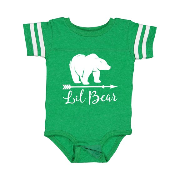 Inktastic Lil Bear Boys Cute Baby Boys Baby Bodysuit