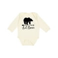 thumbnail image 1 of Inktastic Lil Bear Boys Cute Baby Boys Long Sleeve Baby Bodysuit, 1 of 5
