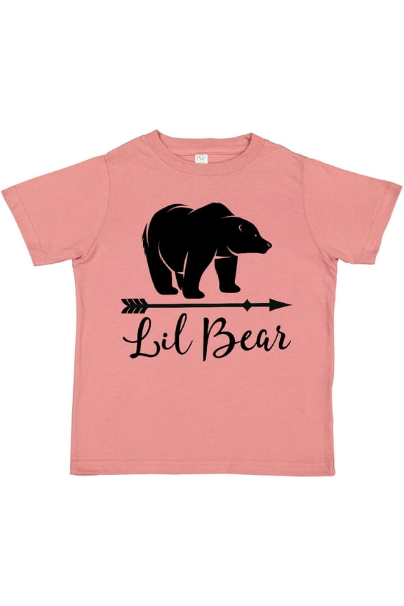 Lil Bear Boys Cute Baby Boys Toddler T-Shirt
