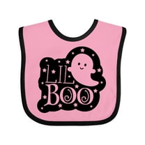 Inktastic Lil Boo Halloween Ghost Boys or Girls Baby Bib